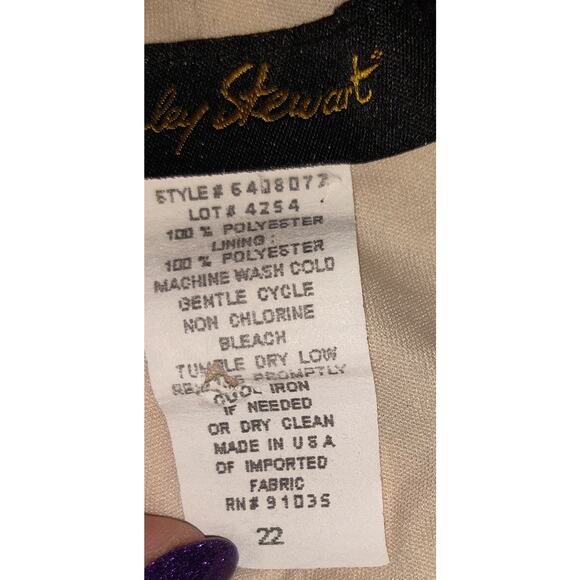 Ashley Stewart Yellow Skirt PLUS Sz 22 Floral Assymetrical Sheer Lined Flowy - Picture 6 of 16